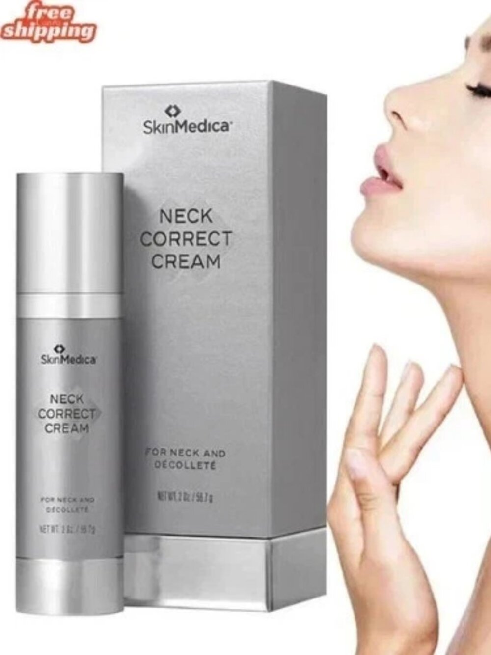 SkinMedica Neck Correct Cream 2 oz. Neck And Chest Treatment New and sealed box.